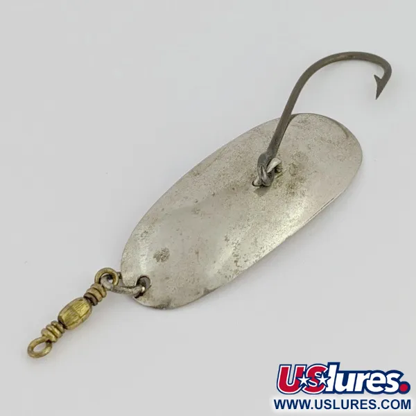 Al Wilson Wilson's Fluted Wobbler, 1/8oz, Níquel, Cuchara de pesca #24423