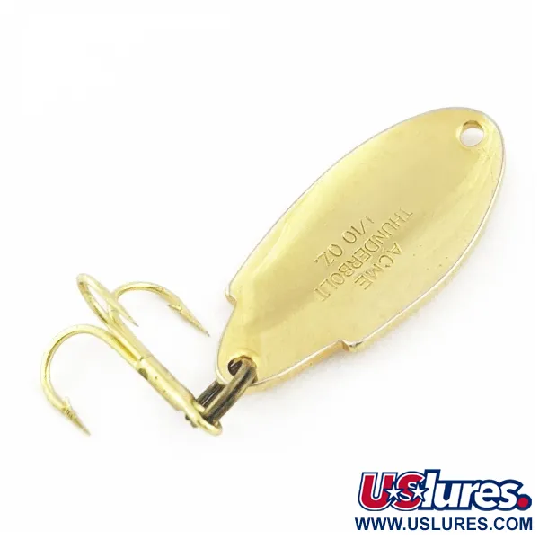 Acme Thunderbolt, 1/8 oz, color oro, cucharilla #24426