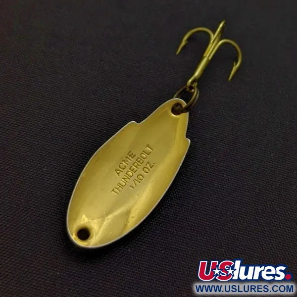 Acme Thunderbolt, 1/8 oz, color oro, cucharilla #24426