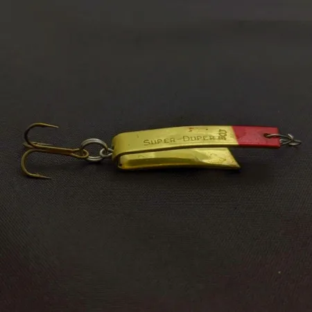 Luhr Jensen Super-Duper 503 Cucharilla, Gold Red, Forma U, #24435