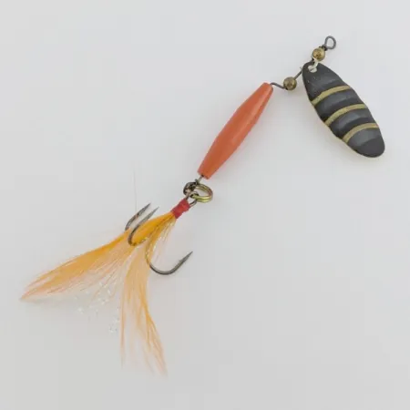 Worth #301 Cucharilla, Rojo Negro Dorado, Triple con Plumas, #24436