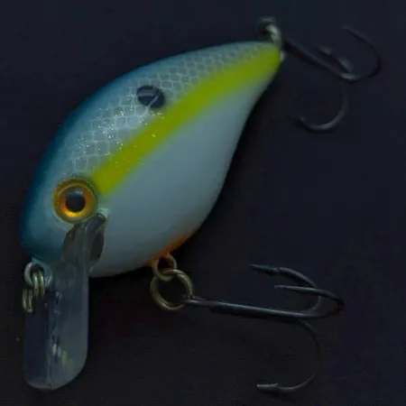 Strike King KVD 1.5 Silent Crankbait, Sexy Shad, 10.6 g, Sin Sonajero, #24437