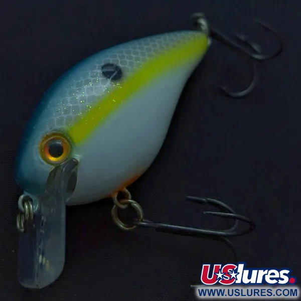 Strike King KVD 1.5 Silent Crankbait, Sexy Shad, 10.6 g, Sin Sonajero, #24437