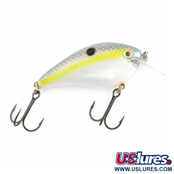 Strike King KVD 1.5 Silent Crankbait, Sexy Shad, 10.6 g, Sin Sonajero, #24437