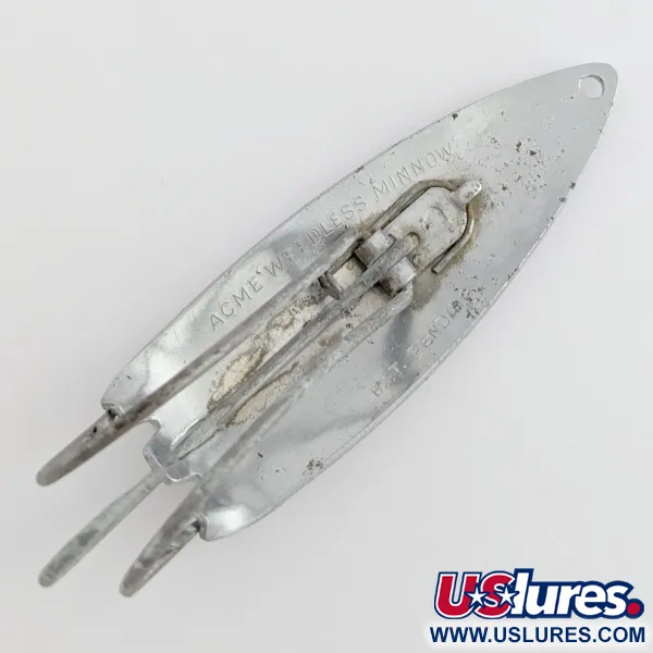 Acme Weedless Minnow Cucharilla, Cromo, 24g, Antialgas, #24439