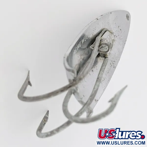 Acme Weedless Minnow Cucharilla, Cromo, 24g, Antialgas, #24439