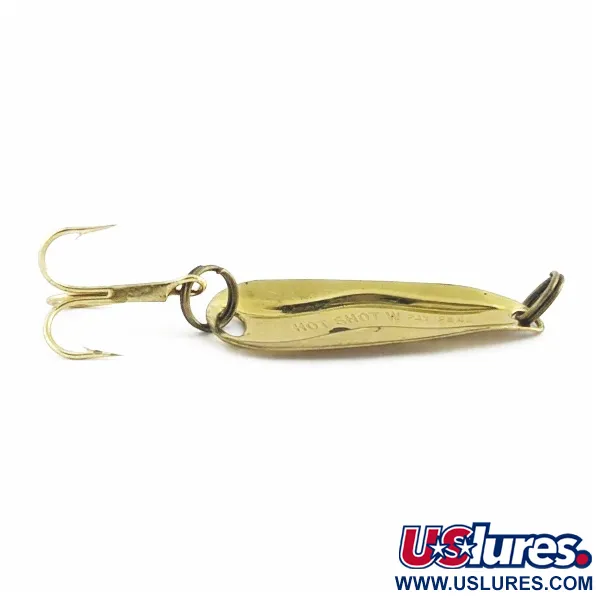 Cucharilla Luhr Jensen Hot Shot W, Oro, 1.3 g, Ultralight, #24440