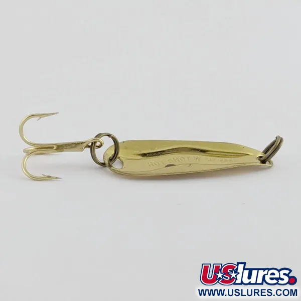 Cucharilla Luhr Jensen Hot Shot W, Dorado, 1.3g, Metal Estampado, #24540