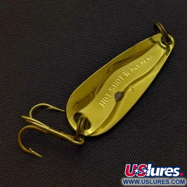 Cucharilla Luhr Jensen Hot Shot W, Oro, 1.3 g, Ultralight, #24440