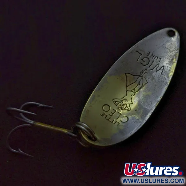 Seneca Little Cleo Cucharilla, Níquel/Latón, 14g, Hula Girl, #24443