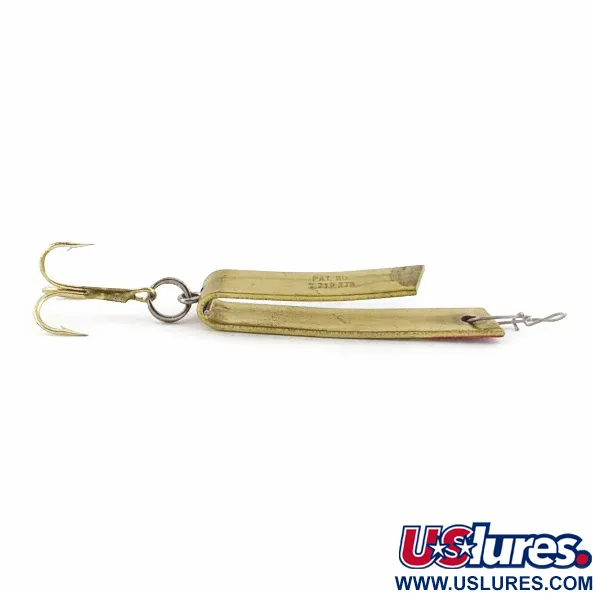 Luhr Jensen Super-Duper 503 Señuelo, Gold/Red, 4.3g, Forma-U, #24454