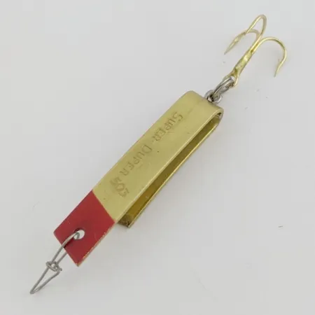 Luhr Jensen Super-Duper 503 Señuelo, Gold/Red, 4.3g, Forma-U, #24454
