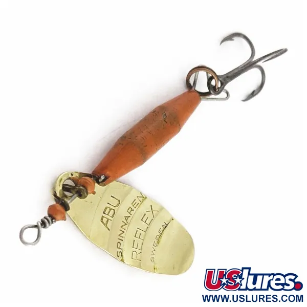 Abu Garcia Spinnaren Reflex Cucharilla, Latón/Rojo, 7g, #24456