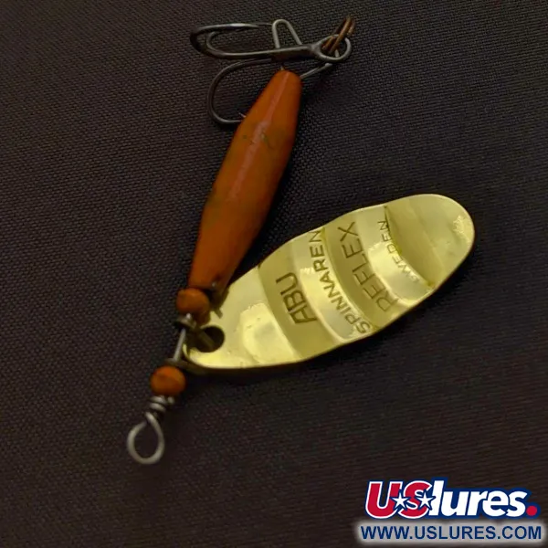 Abu Garcia Spinnaren Reflex Cucharilla, Latón/Rojo, 7g, #24456