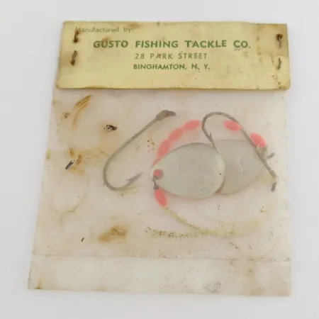 Gusto Dixie Spinner Cucharilla, Naranja, 2g, Doble pala, #24485