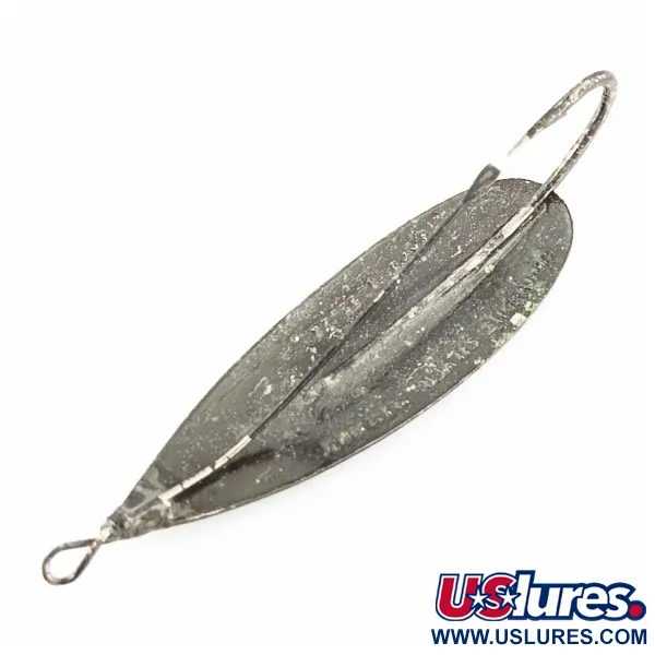 Johnson Silver Minnow Weedless, Negro, 21g, Anti-enganche, #24489