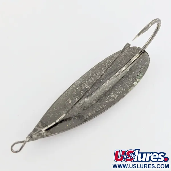 Johnson Silver Minnow Weedless, Negro, 21g, Anti-enganche, #24489