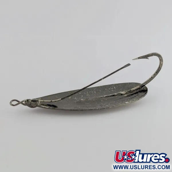 Johnson Silver Minnow Weedless, Negro, 21g, Anti-enganche, #24489