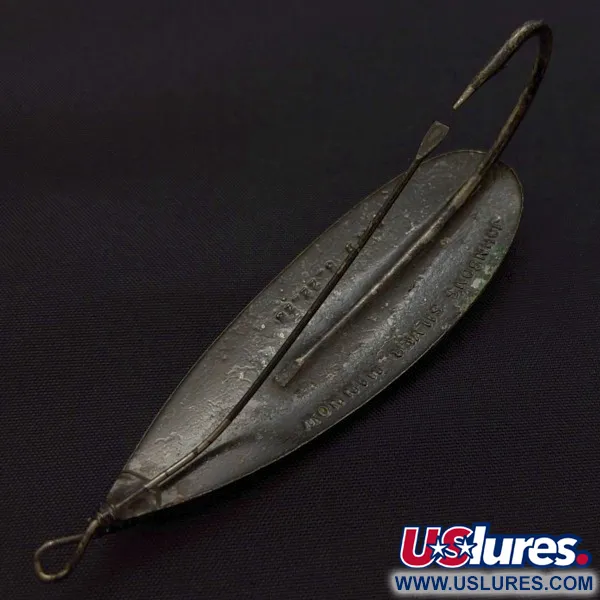 Johnson Silver Minnow Weedless, Negro, 21g, Anti-enganche, #24489