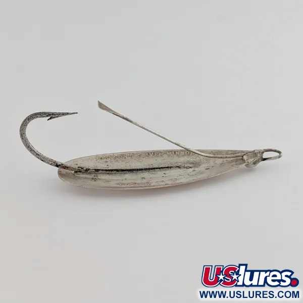 Johnson Silver Minnow Cucharilla, Plata, 9g, USA, #24492