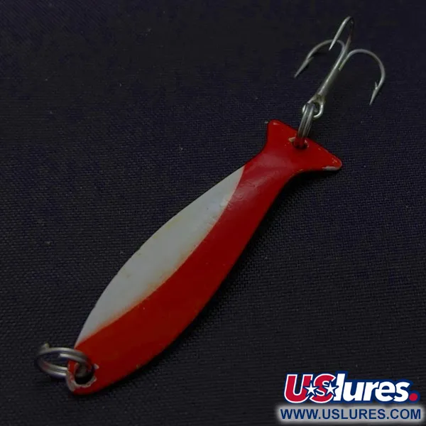 Worth Fly Rod Demon Señuelo Curricán, rojo/blanco/níquel, 1.5g, #24497