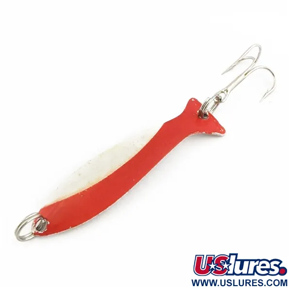 Worth Fly Rod Demon Señuelo Curricán, rojo/blanco/níquel, 1.5g, #24497