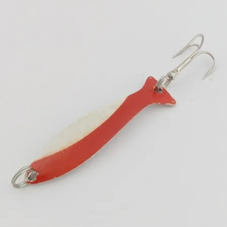 Worth Fly Rod Demon Señuelo Curricán, rojo/blanco/níquel, 1.5g, #24497