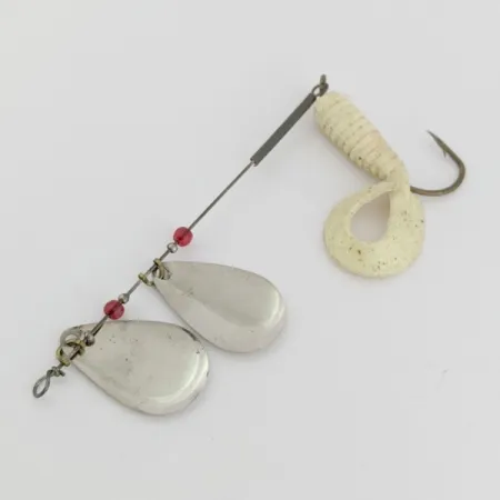 Worth Double Blade Spinner, Níquel, 5 g, Cola Rizada, #24502