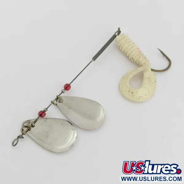 Worth Double Blade Spinner, Níquel, 5 g, Cola Rizada, #24502