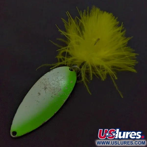 Seneca Little Cleo Hula Girl Cucharilla, Níquel/Verde, 21g, #24504