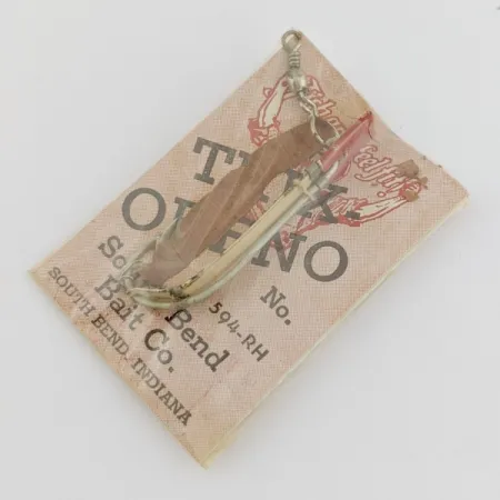 South Bend Trix-Oreno 594 Señuelo mosca, Plata/Rojo, 2 g, #24506