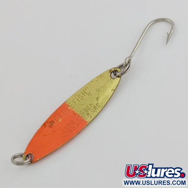 Luhr Jensen Needlefish 1 Cucharilla, Rojo/Oro, 2g, Curricán, #24513