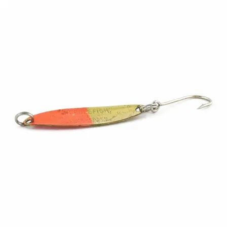Luhr Jensen Needlefish 1 Cucharilla, Rojo/Oro, 2g, Curricán, #24513