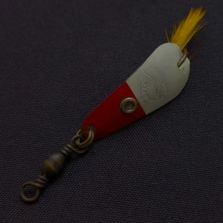 Rex Spoon Weezel cucharilla, rojo/blanco, 1,7 g, plumas, #24517