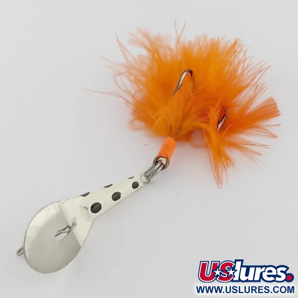 Glen Evans Gad-About Cucharilla, plata-blanco-naranja, 7 g, #24519