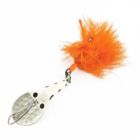 Glen Evans Gad-About Cucharilla, plata-blanco-naranja, 7 g, #24519