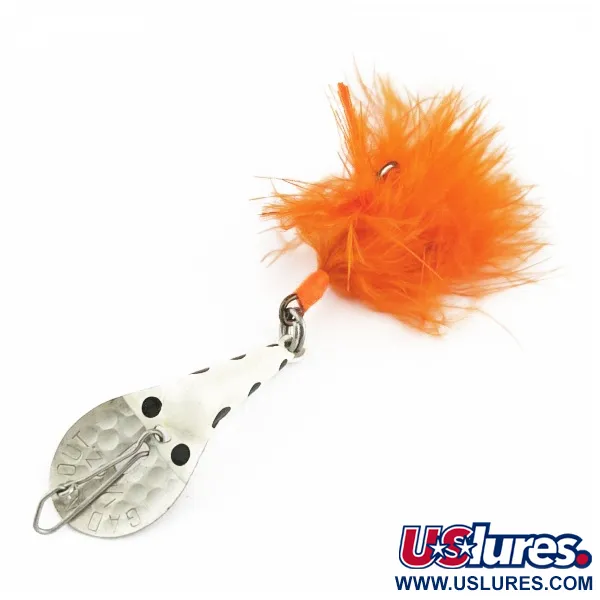 Glen Evans Gad-About Cucharilla, plata-blanco-naranja, 7 g, #24519