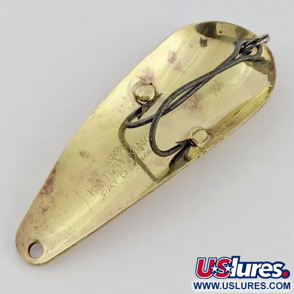 Katch King Weedless Spoon Cucharilla, latón, 7 g, antialgas, #24529