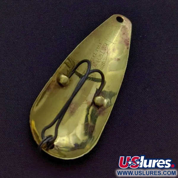 Katch King Weedless Spoon Cucharilla, latón, 7 g, antialgas, #24529