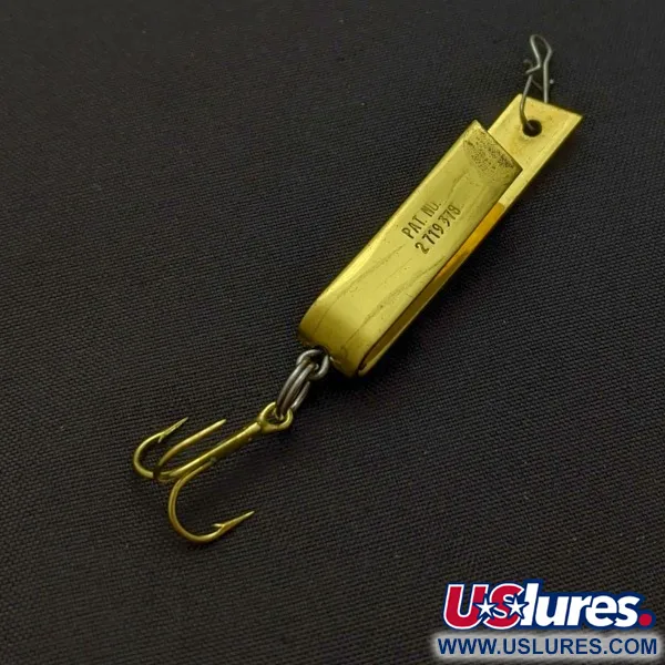 Luhr Jensen Super-Duper 503 Cucharilla, Gold/Red, 4.3 g, U-Shape, #24546