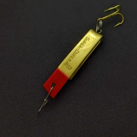 Luhr Jensen Super-Duper 503 Cucharilla, Gold/Red, 4.3 g, U-Shape, #24546