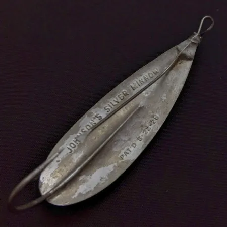 Johnson Silver Minnow Weedless Cucharilla, Níquel, 12g, #24548