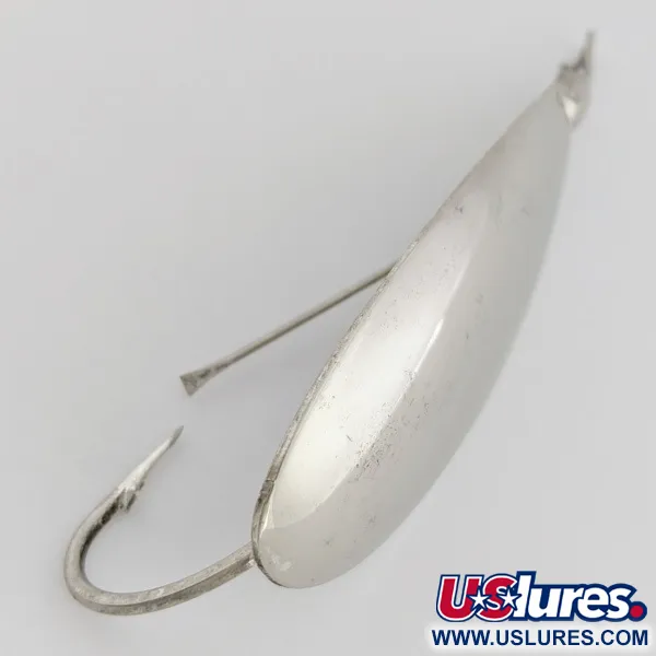 Johnson Silver Minnow Weedless Cucharilla, Níquel, 12g, #24548