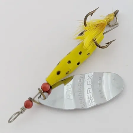 Abu Garcia Spinnaren Reflex Spinner, Amarillo/Níquel, 7 g, #24553