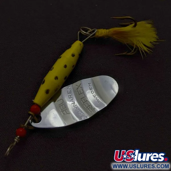Abu Garcia Spinnaren Reflex Spinner, Amarillo/Níquel, 7 g, #24553