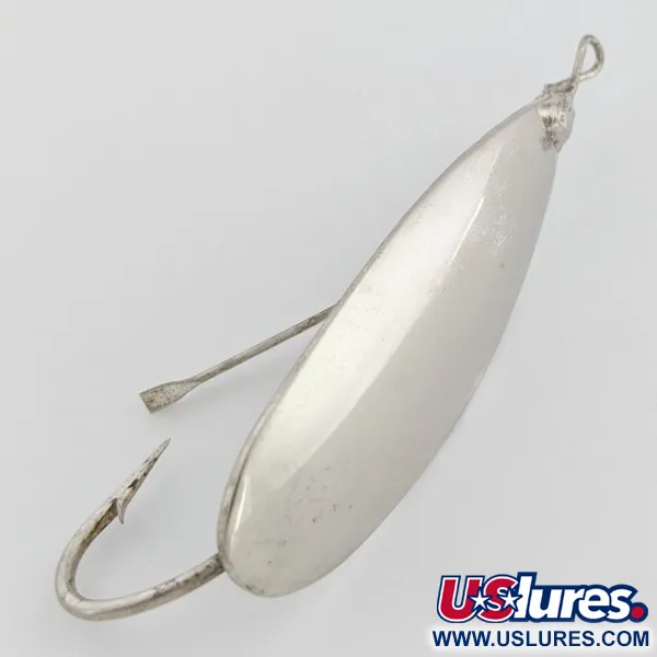 Johnson Silver Minnow Weedless Cucharilla, Nickel, 12g, Antialgas, #24556