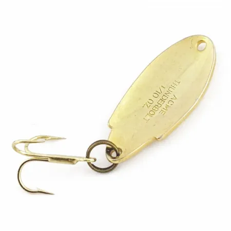 Acme Thunderbolt Cucharilla, Gold, 3.5g, Estampada, #24557