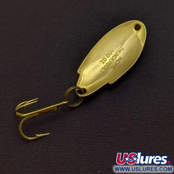 Acme Thunderbolt Cucharilla, Gold, 3.5g, Estampada, #24557