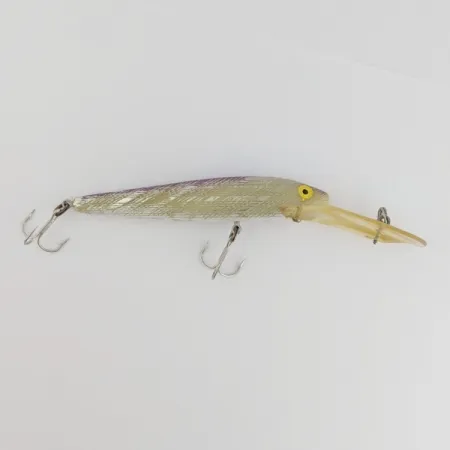Norman Deep Shiner Minnow, plata/púrpura, 9 g, suspending, #24566