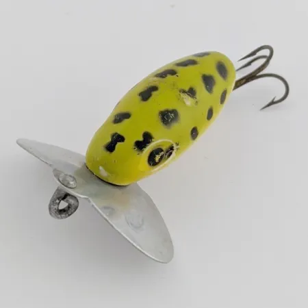 Arbogast Jitterbug Crawler, Green Frog, 4 g, babero aluminio, #24568